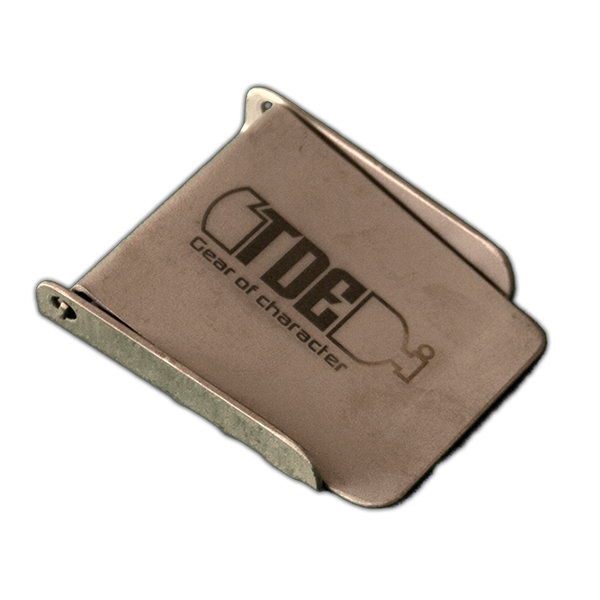 Пряжка поясная TDE титановая